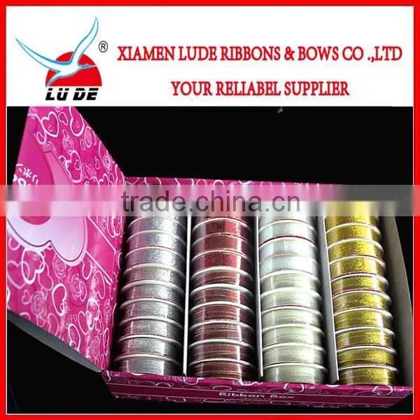 2015 Wholesale Gift Decoration Printed Wrapping Ribbon photo-3