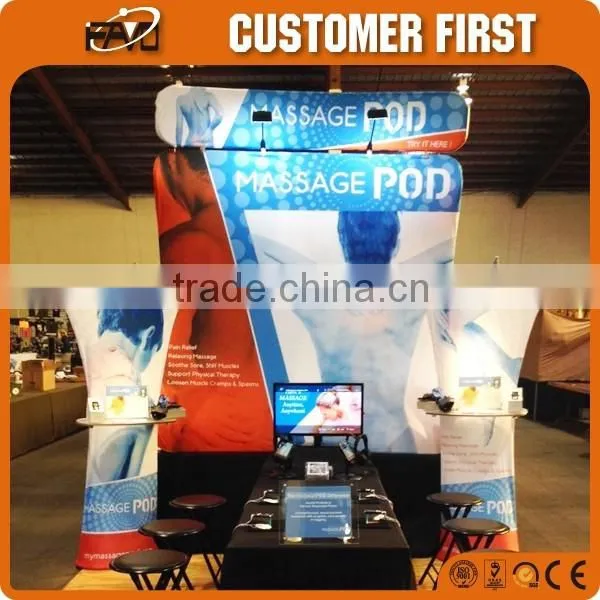 High Quality Custom Printed Standard 3X3 Exhibition Booth photo-5