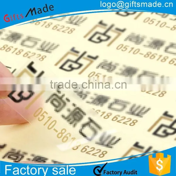 Transparent Label Sticker/roll Label Sticker/printer Sticker Label photo-2