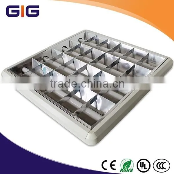 China Factory 4x18W Surface Type Fluorescent Grid Lighting Fixture photo-3
