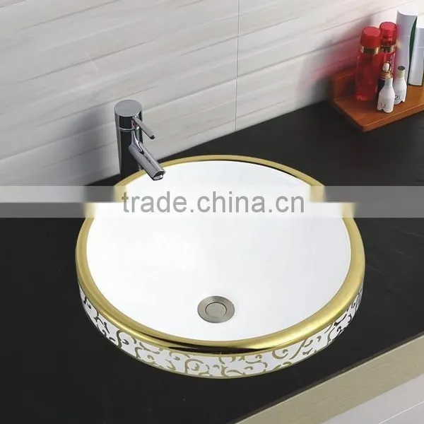 Artistic Shape Fancy Color Round Color Wash Basin photo-2