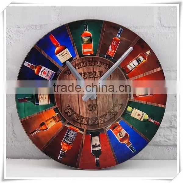 Sublimation Wood Wall Clock for Heat Transfer Wholesales Home Goods photo-3
