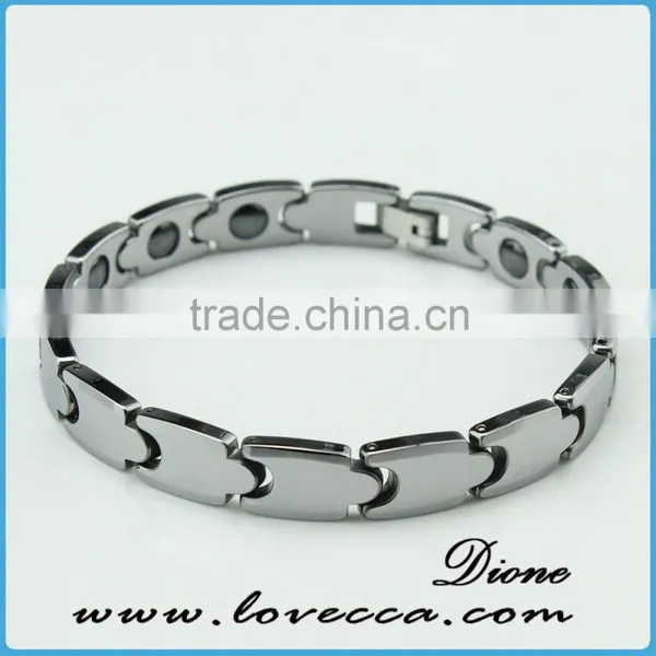 Black Tungsten Fashion Jewelry Health Blood Circulation Bracelet for Sale photo-4