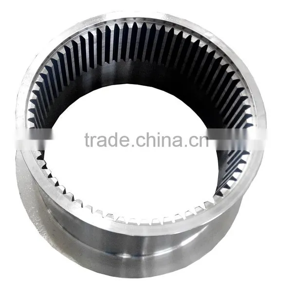 Processing Metal Ring Gear for Cement Mixer