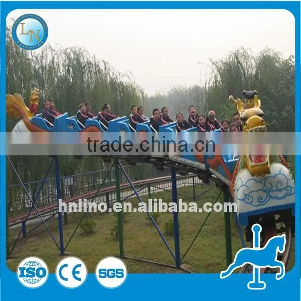 Cheap Roller Coaster in China!Theme Park Sliding Kids Train Amusement Rides Dragon Roller Coaster for Sale photo-4
