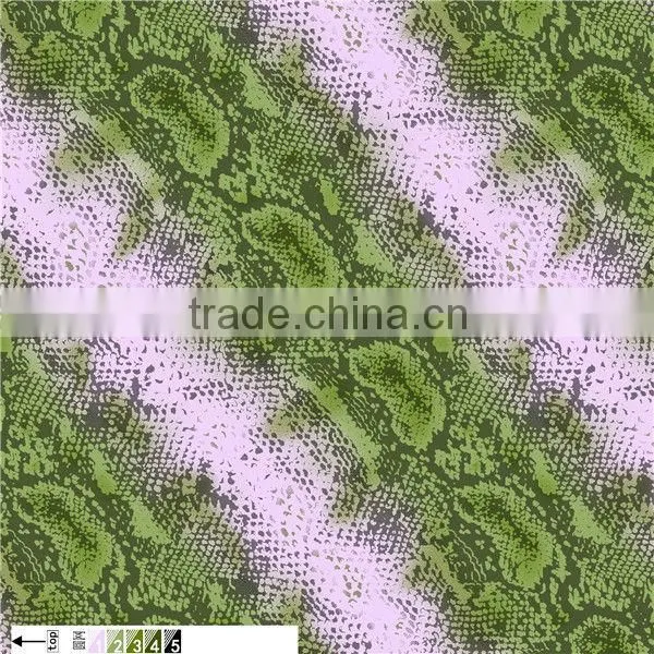 FDY Printing Polyester Spandex Fabric for Clothes Knitted Fabric photo-3