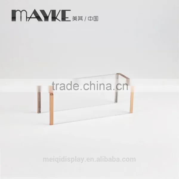 Quality Factory Supply Acrylic and Steel Combined Display Stool, Display Props, Shop Advertising Display photo-3