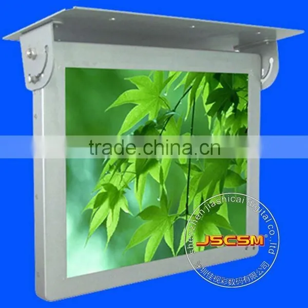 Hot 19 Inch Ceiling Mounted Bus Advertising Digital Signage for 1080p Video Display Support Wifi 3g for Bus Advertising photo-4