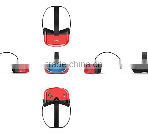 2016 New Design 3d Theater VR Headset Support WIFI