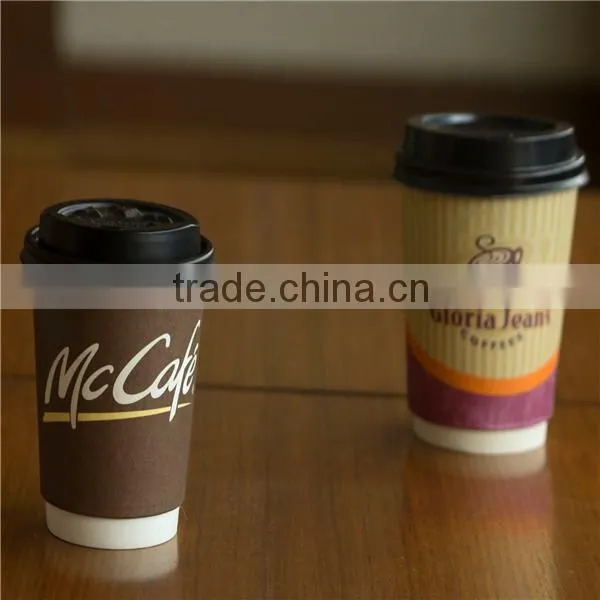 High Quality 12oz Ripple Wall Paper Cup for Take Away photo-3