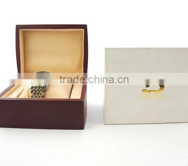 Hot Selling! Luxury Custom Logo Printed Wooden Watch Boxes photo-3