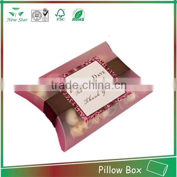 Custom Print Kraft Pillow Paper Box photo-2