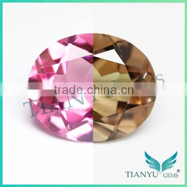 Best Prices Wholesale Bulk Russia Nanosital Rough Stone Color Changing Jewelry photo-6