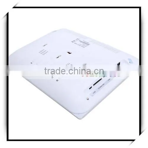 10.4" Wide Screen Ratent LCD Large Size Digital Photo Frame White photo-3