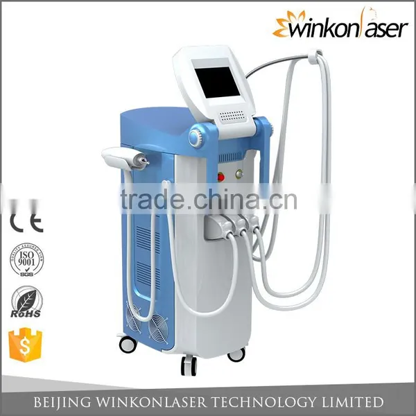2017 Hot New Products 3000W Latest 4 in 1 Ipl Elight Shr ND Yag Laser Machine for Hair Removal photo-3