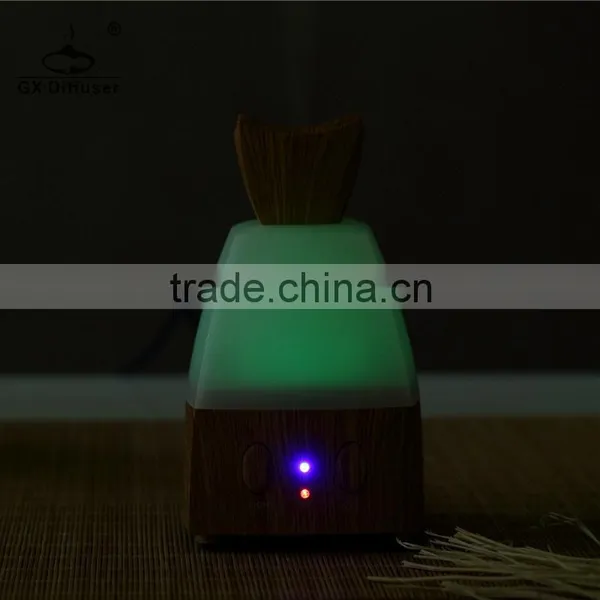 GX Diffuser Essential Oil Diffuser Wooden Aromatherapy Diffuser GX-04K Dark Wood photo-4