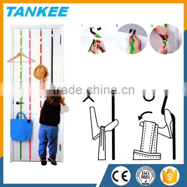Household Durable Door Hook Plastic Sundry Organizer Purse Handbag Hanger photo-2