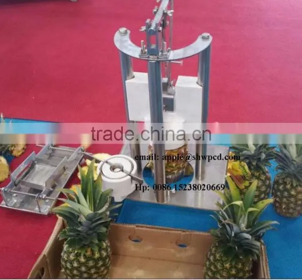 Factory Supply 304 Stainless Steel Pineapple Peeling Coring Machine for Sale photo-5