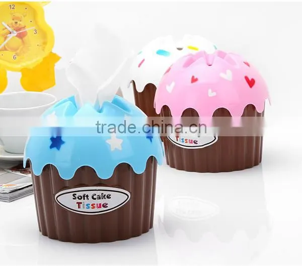 Decorative Plastic Tissue Box for Rolls Tissue photo-2