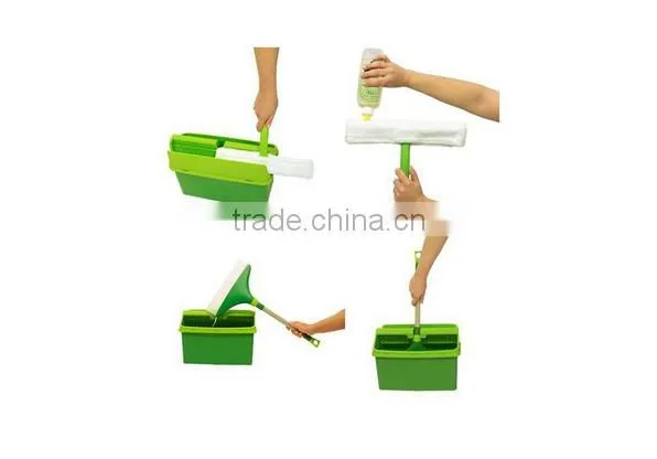 New Arrival Hot Selling Silicone Spray Window Cleaning Squeegee Glass Cleaning Wiper as Seen on tv Products photo-5