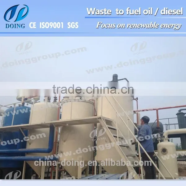 Waste Oil To Base Oil Refining Plant photo-2