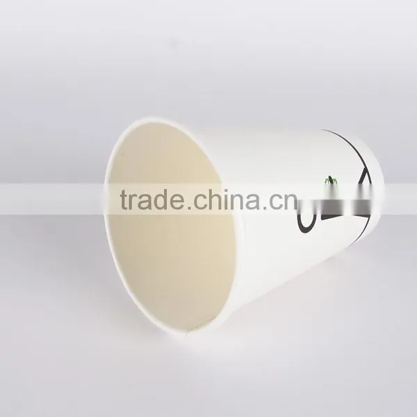 Wholesale Single Wall Logo Print Disposable Paper Cup for Coffee/tea photo-3