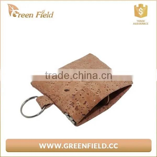 Vegan Cork Purse Artwork Coin Wallet Key Purse Coin Pouch photo-5