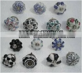 India ceramic cabinet knobs And ceramic door knobs Manufacturer