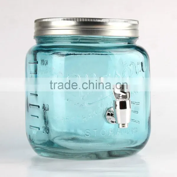 2.5L New Style Glass Dispenser,MASON Dispenser photo-2