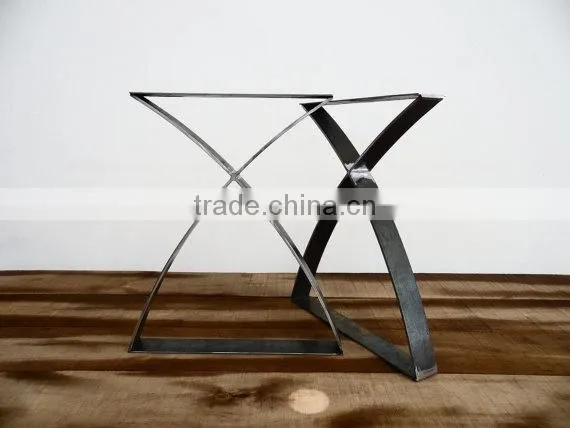 New Style 28 Inch Black Powder Coated Iron Display Table Leg photo-4