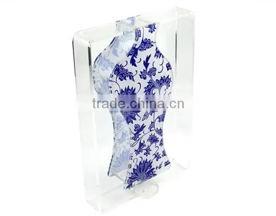 Handmade Custom Clear Wholesale Acrylic Cylinder Vase photo-3
