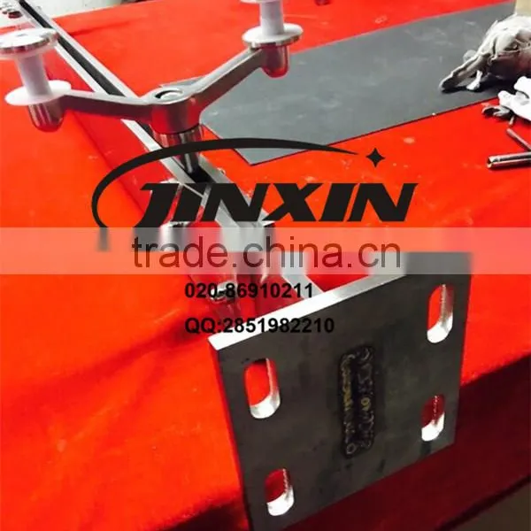 JINXIN Tempered Glass Fence Panels Stair Railing Cost 12mm Clear Tempered Glass Railing photo-6