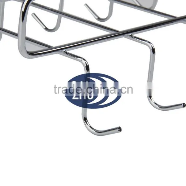Metal Stainless Steel Cup Hanging Glass Bottle Drying Rack photo-2