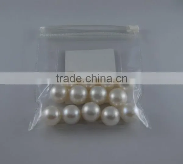 Fashion 15-16mm White Round Tahitian Loose Pearls photo-2