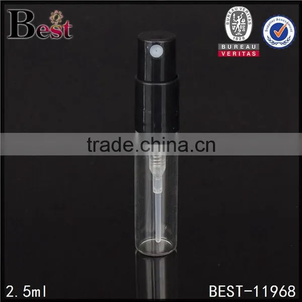 2.5ml 3ml Perfume Bottle Tube Glass Sprayer 3ml Crystal Bottle for Perfume photo-3