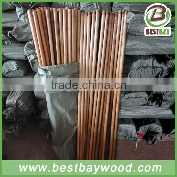 Varnish Coated Wooden Broom Stick photo-5
