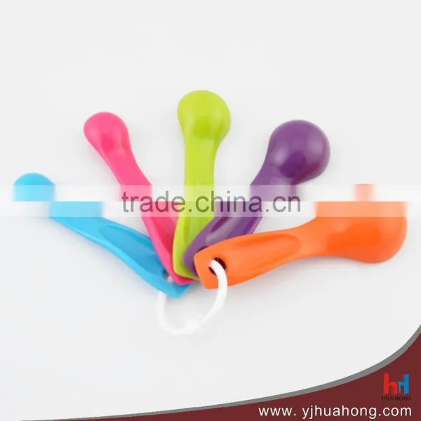 Colorful Plastic Measuring Spoons/scoops 5pcs Set(HMT-28) photo-2