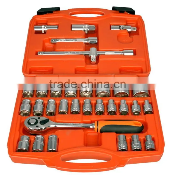 AK-9772 32 Pcs 1/2 Inch High Grade Socket Tool Set photo-3