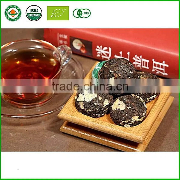 Yunnan Originc High Quality Mini Tuo Tea Lotus Leaf Tea photo-3