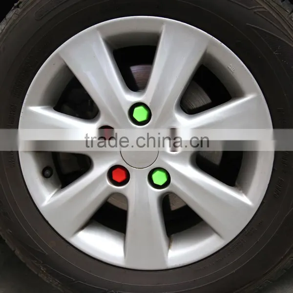 Silicone Wheel Hub Screw Lug Nut Decoration Cap Tyre Valve Cover photo-2