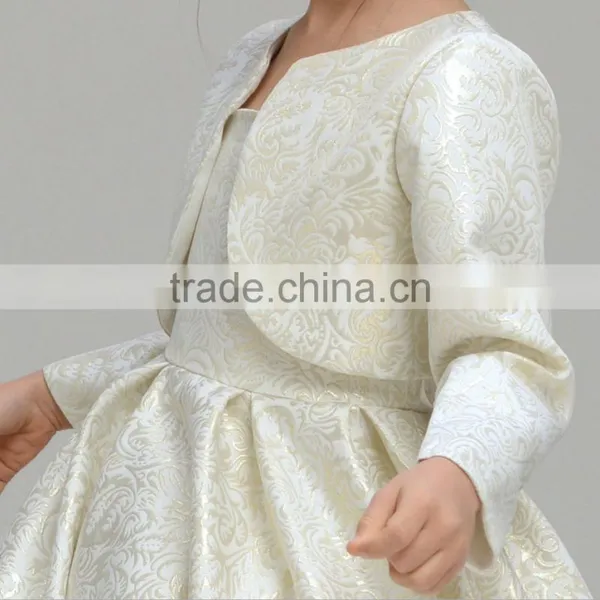 Wholesale Children 's Jacket Baby Girl Wedding Dress Bolero photo-3