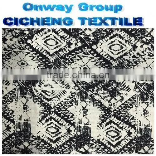 2016 Shaoxing Cicheng Textile Spun Rayon Stock Viscose Rayon Bandage Dress photo-4