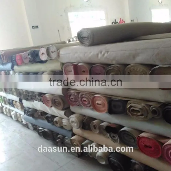 Printed Fabric of PVC Artificial Leather Stock Lot , A Grade Pvc Synthetic Leather for Bags and Sofa photo-2