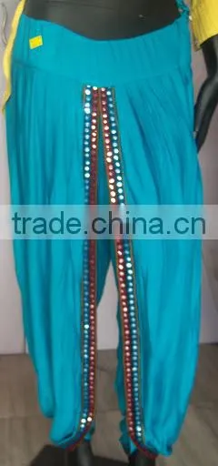 sale WHOLESALE LOT 10 DHOTI PANTS SALWAR BOTTOM , COTTON EMBROIDERED