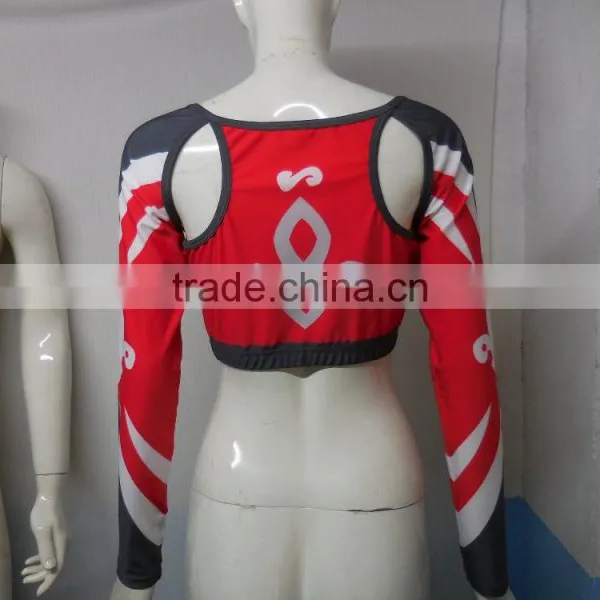 Cheerleading Shirt and Shorts, Plus Size Cheerleading Uniforms Custom photo-6
