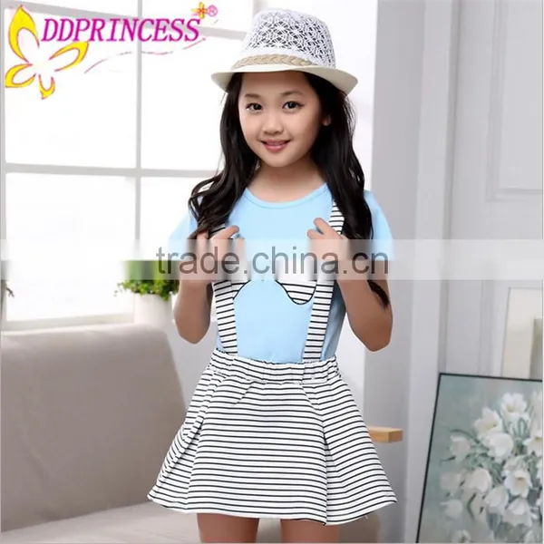 Wholesales Large Stock Fashion Two-piece Kids Suits Shirt Suit for Girl photo-3