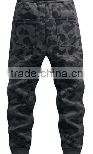 Fashionable Men Full Printing Camouflage Cheaper Wholesale Good Quality Warm Comfort Fleece CVC60/40cotton photo-2