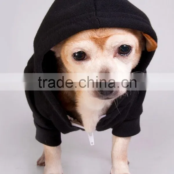 Fleece Dog Zip Hoodie Pet Clothes Dog Wholesale Dog Clothes photo-2