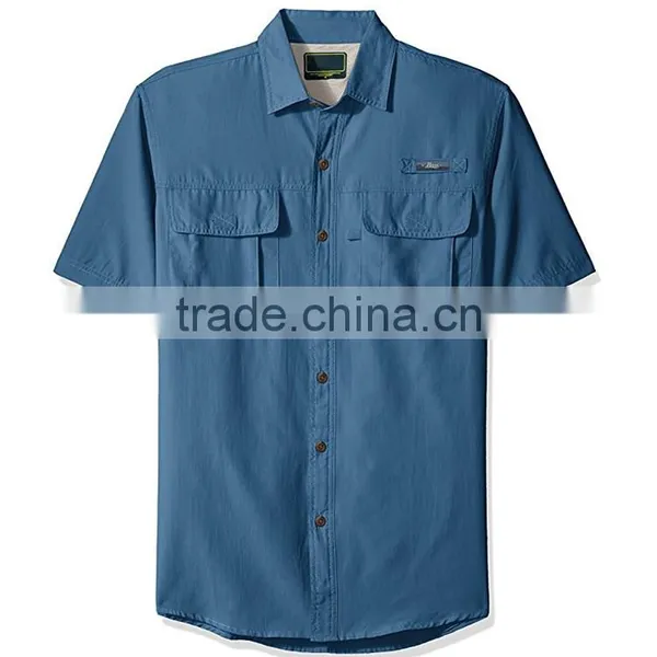 Cheap Wholesale Custom Breathable Easy Wash Cotton Work Uniform Shirts photo-5