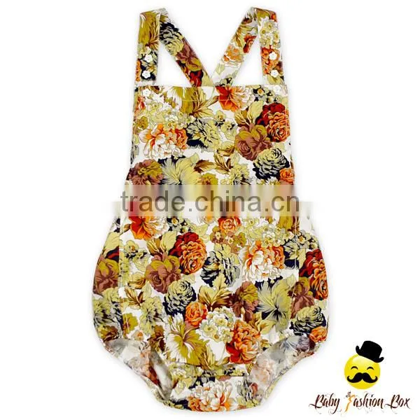 Summer Colorful Polka Dots Crisscross Back Design Breathable Cotton Infant Newborn 0-24Months Baby Girl Romper photo-4